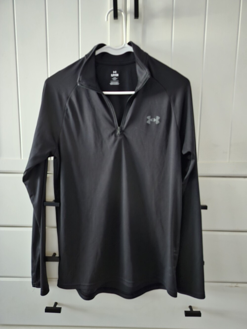 Under Armour Womens Black Quarter-Zip Athletic Pullover